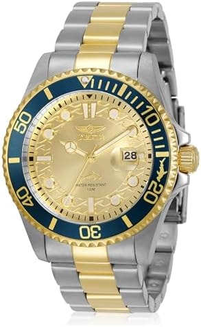 Invicta Men's Pro Diver Quartz Watch, Two Tone, 30022