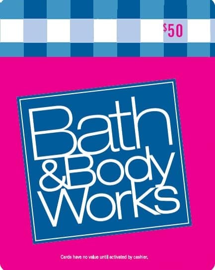 Bath & Body Works Physical Gift Card