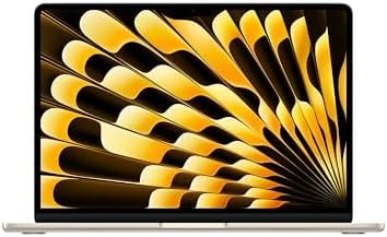 Apple 2026 MacBook Air 13-inch Laptop with M5 chip: Built for AI, 13.6-inch Liquid Retina Display, 16GB Unified Memory, 512GB SSD, 12MP Center Stage Camera, Touch ID, Wi-Fi 7; Starlight