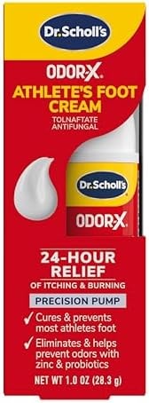 Dr. Scholl's Odor-X Athlete's Foot Treatment Antifungal Cream, 1 Oz