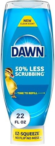 Dawn EZ-Squeeze Ultra Dish Soap, Dishwashing Liquid, Original, Dish Soap Refill, 22 fl oz