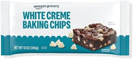 Amazon Grocery, White Creme Baking Chips, 12 Oz (Previously Amazon Fresh, Packaging May Vary)