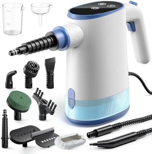 POPCHOSE Handheld Steam Cleaner, 3s Instant Heat with 650ML Large Tank