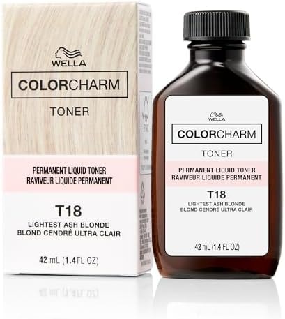 COLORCHARM Permanent Liquid Hair Toners | Neutralize Brass