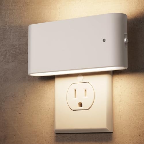L LOHAS LED Night Light, 2 Pack Dimmable Modern LED Night Lights