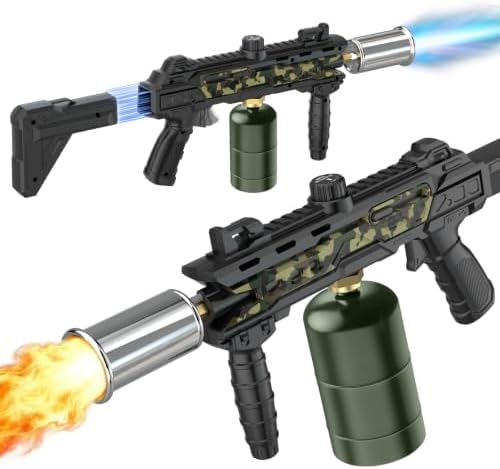 Flame Thrower Propane Torch Gun, 3272°F Trigger-Ignition Grill Blow Torch