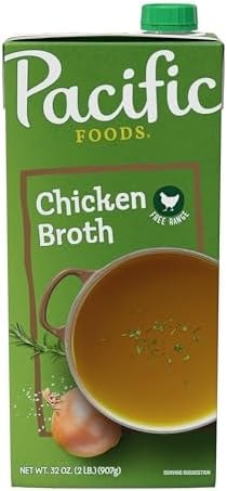 Pacific Foods, Broth Chicken Natural Free Range, 32 Fl Oz