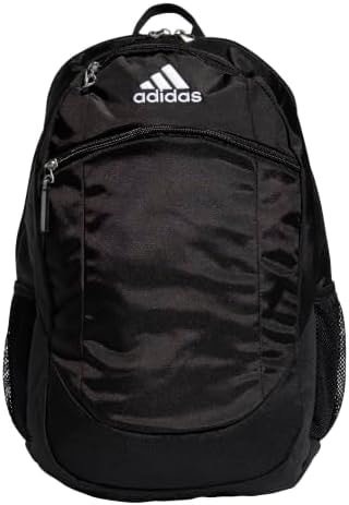 adidas Unisex Striker II Team Backpack, Black/White, One Size