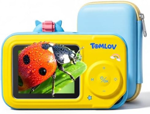 TOMLOV P50K 2.4" Handheld Digital Microscope for Kids, STEM Toys, Blue