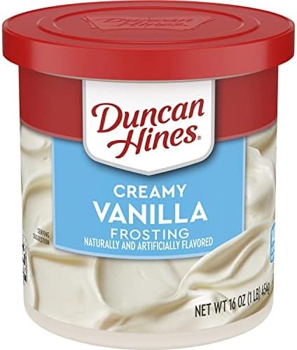 Duncan Hines Creamy Vanilla Flavored Frosting, 16 oz.