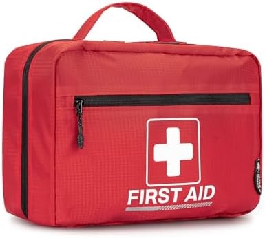 RHINO RESCUE 240 Piece All-Purpose First Aid Kit, Home & Office Professional Medical Supplies, Ideal for Emergency, School, Business, Car, Camping