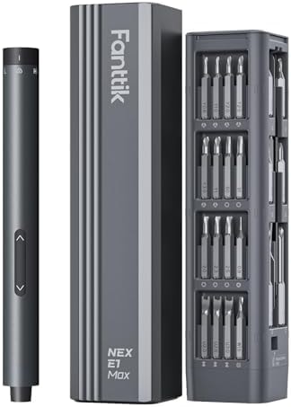 Fanttik E1 Max Precision Electric Screwdriver, Mini Screwdriver Set(Grey)