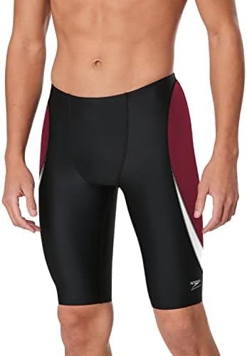 Speedo Men's Swimsuit Jammer Endurance+ Splice Team Colors