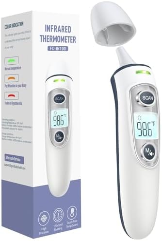 Ear and Forehead Thermometer for Adults & Kids, 1s Accurate Result