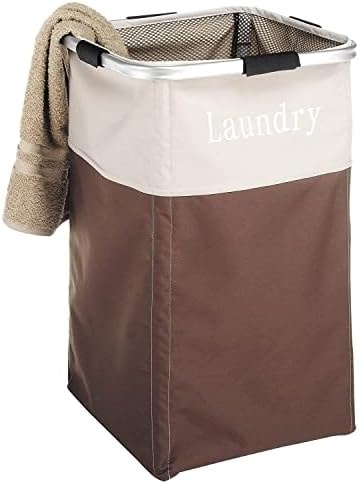 Whitmor Easycare Square Hamper Java