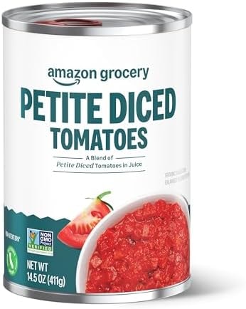Amazon Grocery, Petite Diced Tomatoes, 14.5 Oz
