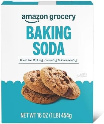 Amazon Grocery, Baking Soda for Baking and Freshening, 16 Oz