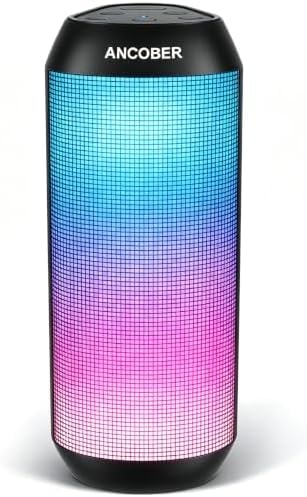 Bluetooth Speaker, 20W HD Stereo, Portable Wireless, IPX4, 30H Playtime