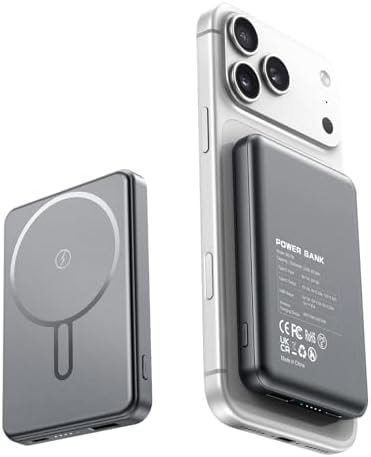 for Magsafe Portable Charger 10000mAh Magnetic Power Bank Battery Pack