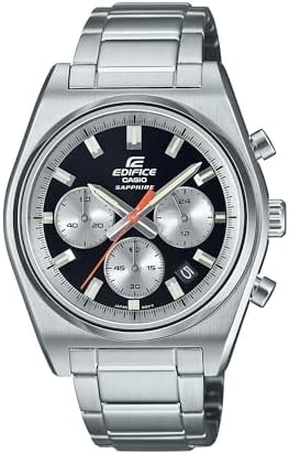 Casio EFB-730D Series | Men's Digital Watch | (Silver/Black) | 100WR | 1-Sec Chronograph | Date Display