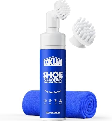 Coklean Water-free Sneaker Cleaner, White Shoe Cleaner Kit 6.76 OZ