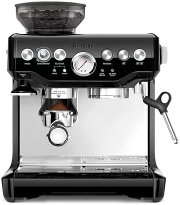 Breville BES870BSXL Barista Express Espresso Machine, Black Sesame