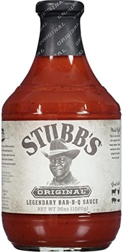 Stubb's Original BBQ Sauce, 36 oz (Pack of 6)
