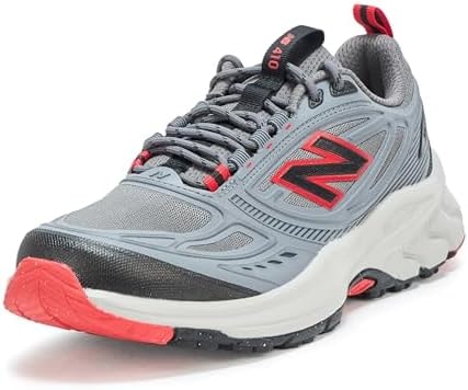 New Balance Men's 410 V9 Trail Running Shoe, Castlerock/Black, 7.5
