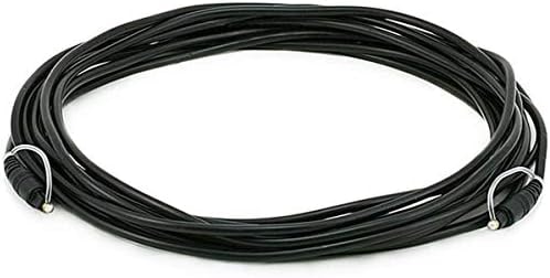 Monoprice - 102668 S/PDIF (Toslink) Digital Optical Audio Cable, 25ft Black