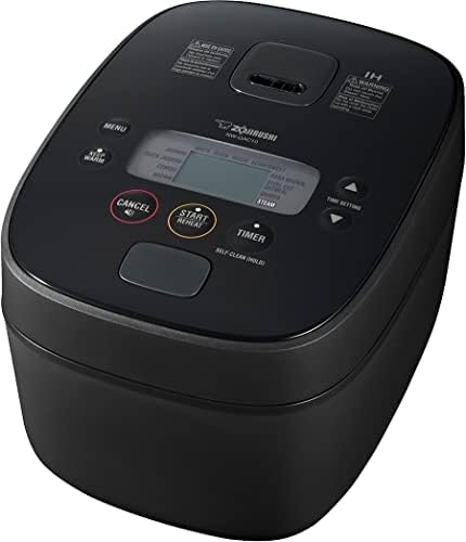 Zojirushi Nw QAC10 5.5 Cup Induction Rice Cooker and Warmer (Black)