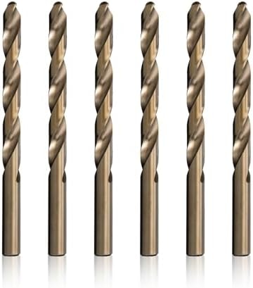Drill America 15/32" Cobalt Drill Bit (Pack of 6), DWDCO Series