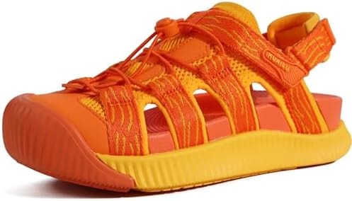 KuaiLu Orthopedic Closed Toe Sandals For Womens Athletic Outdoor Walking