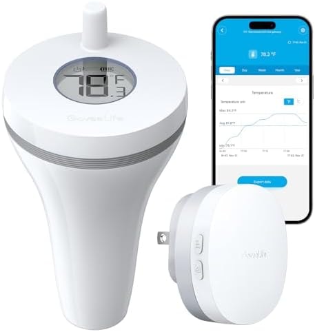 GoveeLife WiFi Pool Thermometer P1 Wireless, Water Thermometer