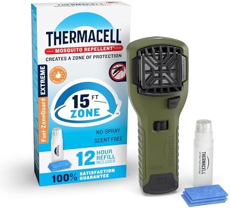 Thermacell Fuel-ZoneGuard Extreme Fuel Powered Mosquito Repeller, Green