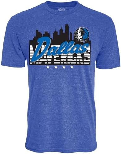 Dallas Mavericks NBA Officially Licensed Tri-Blend T-Shirt Flyline, X-Large