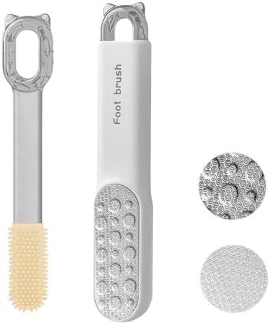 VISDOLL Dual Sided Foot File Wet Dry Foot Scrubber Callus Remover Hard Skin