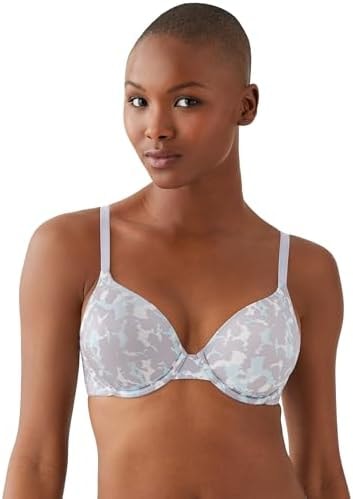 b.tempt'd by Wacoal Womens Future Foundation Convertible T-Shirt Bra, Dream Blue/Camo, 34DD
