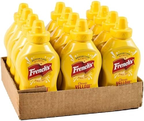 French's Classic Yellow Mustard Squeeze Bottle, 12 oz