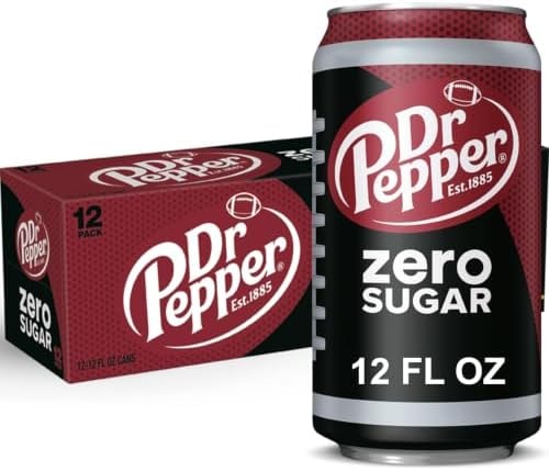 Dr Pepper, Zero Sugar, 12 Ounce, 12 Count