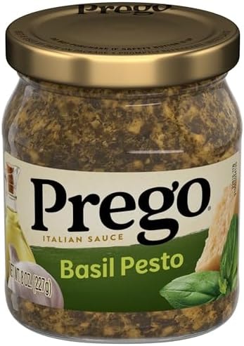 Prego Basil Pesto Sauce, 8 Oz Jar