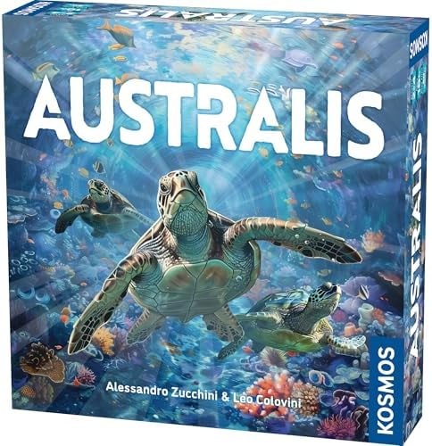 Australis | Explore The Nature of The Ocean | DICE Drafting Game | 2-4 Players | Ages 10 and UP | 60 Minute Playtime | Thames & Kosmos
