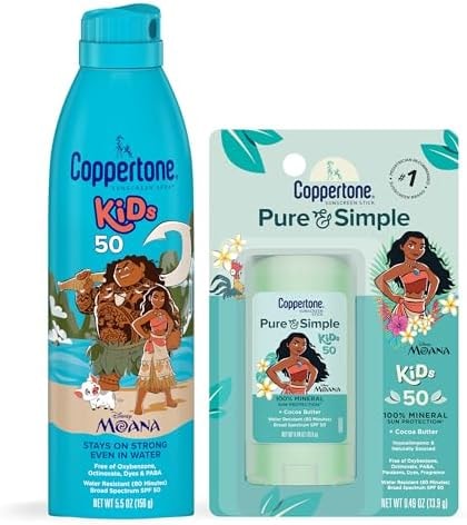 Coppertone Kids Sunscreen Set, Variety Pack, 2 Items