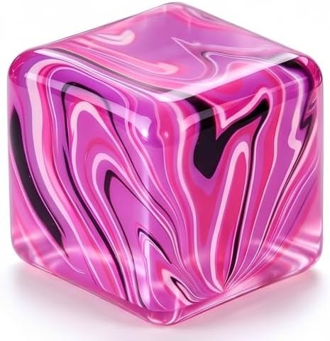 2.2" Stress Cube Sensory Fidget Toy, Stress & Anxiety Relief Ice Cube Sugar Squeeze Ball for Kids Adults, Slow Rising Squishy Toy, Nice Ideal for Party Favors (Purple)