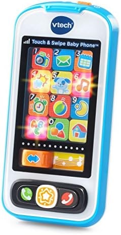 VTech Touch and Swipe Baby Phone, Blue