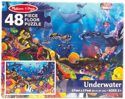 Melissa & Doug Underwater Floor Puzzle - 48 Pieces