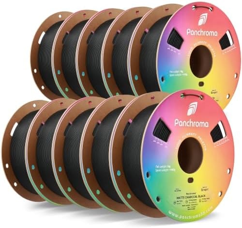 Polymaker Panchroma Matte PLA 3D Printer Filament Bundle 10kg, 1.75mm