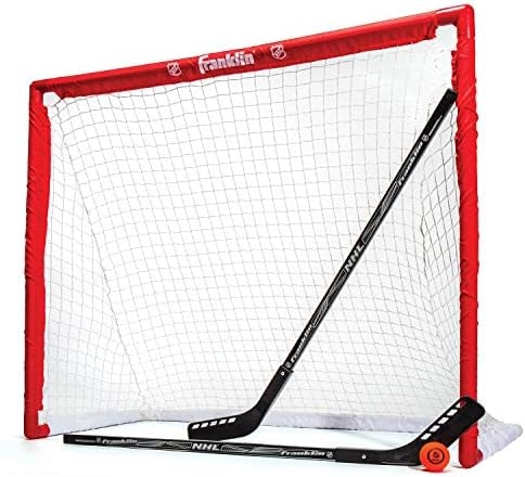 Franklin Sports Hockey Goal, Ball, and Stick Set - NHL