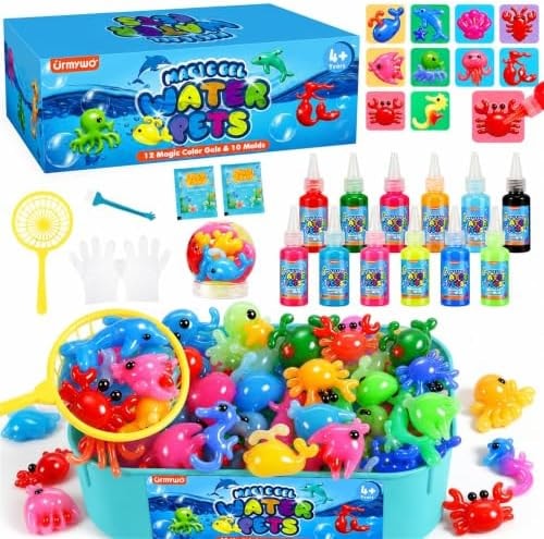 URMYWO Magic Water Elf Toy, Aqua Fairy Water Gel Kit, Squishies Water Pets