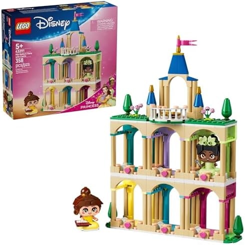 LEGO Disney Princess Mini Belle & Tiana with Castle 43291