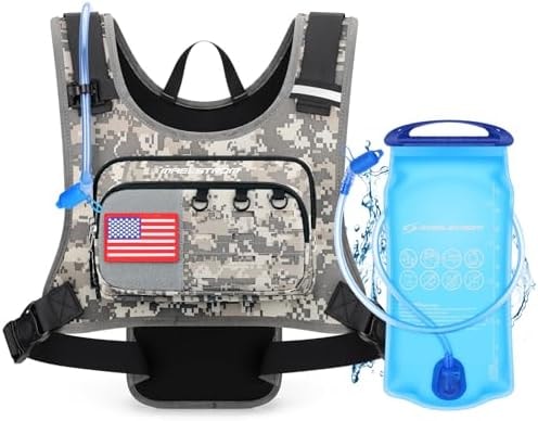 Maelstrom Hydration Running Vest with 2L Water Bladder for Men Women